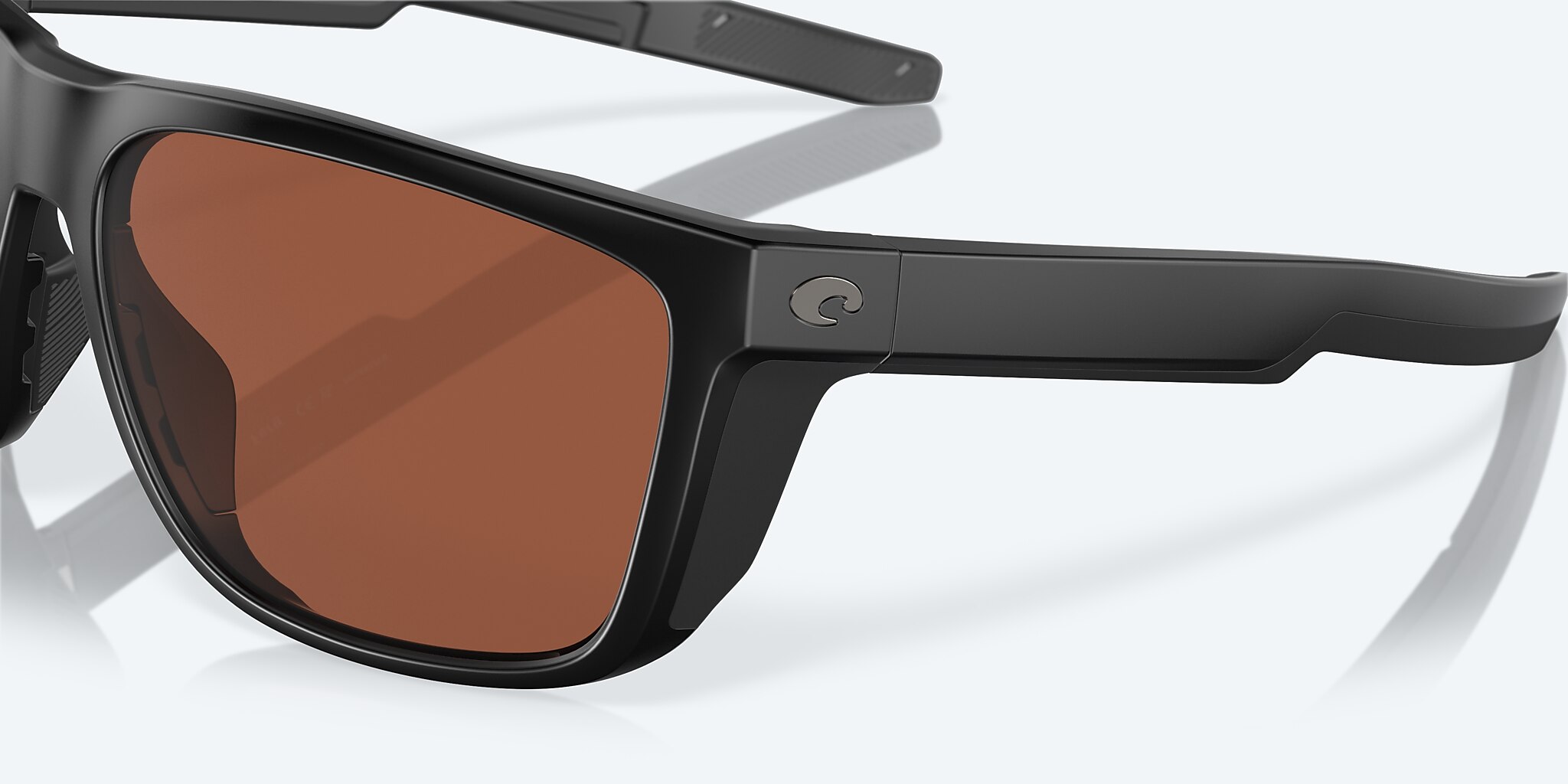 Sunglasses Costa Ferg L (59-16) with Copper lens and Matte Black frame Image 6 of 7