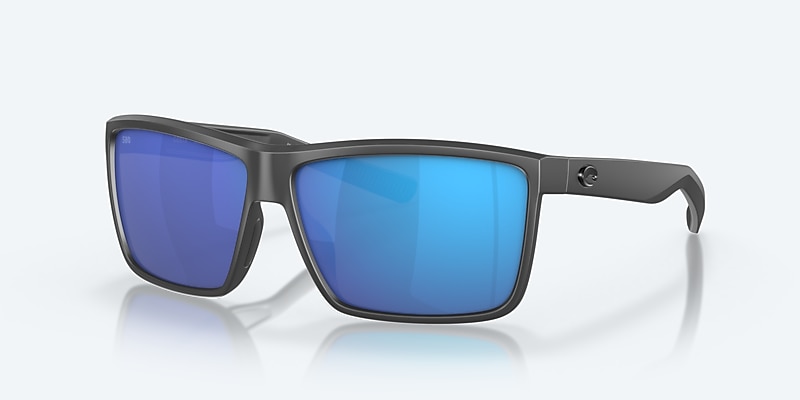 Sunglasses Costa Rinconcito M (60-12) with Blue Mirror lens and Matte Gray frame Image 1 of 8