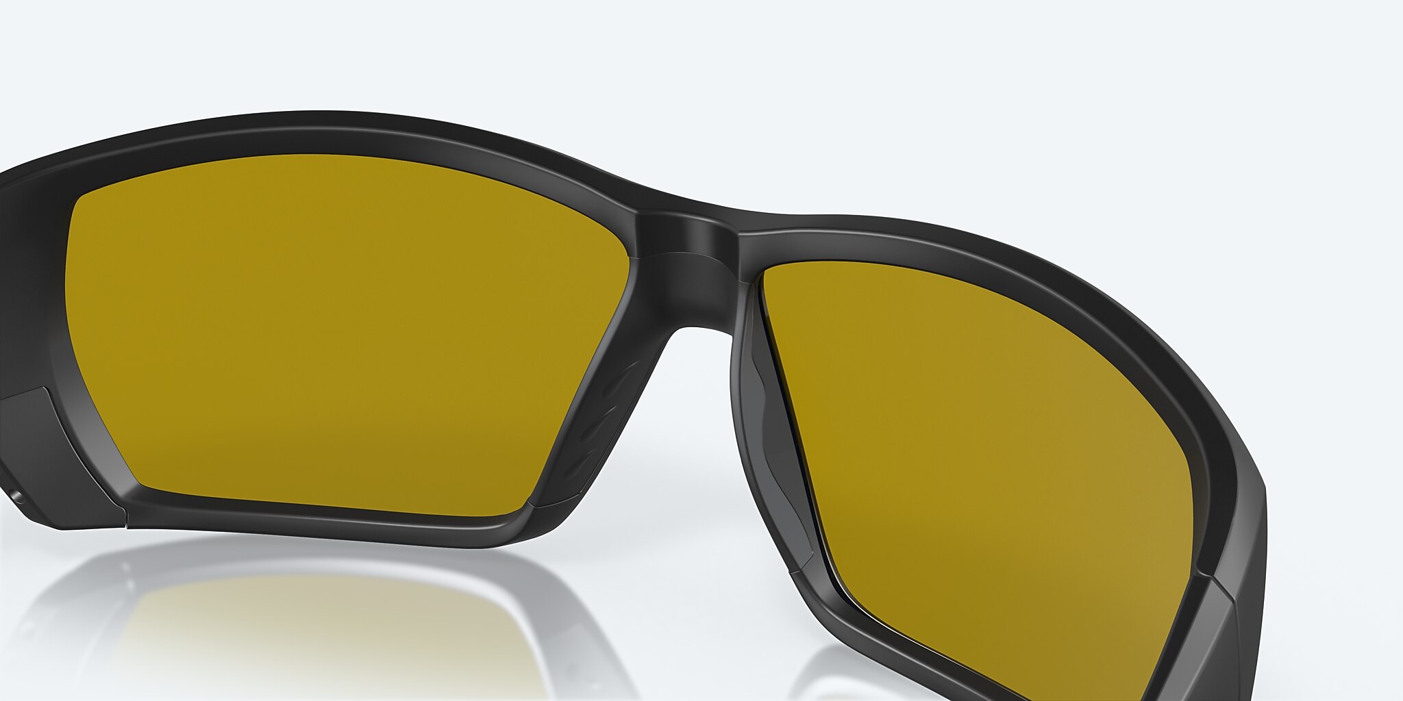 Lunettes de soleil Costa Tuna Alley XL (62-11) avec Aube argentée verre et Noir monture Image 7 de 7