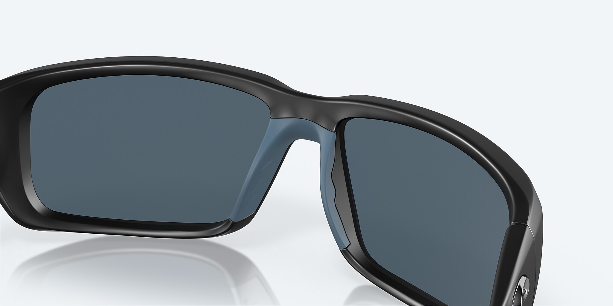 Sunglasses Costa Fantail M (59-14) with Gray lens and Matte Black frame Image 7 of 7