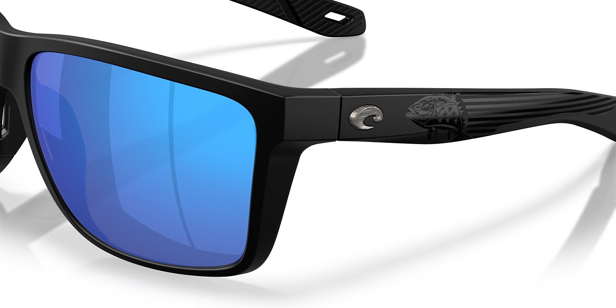 black is black sport & ドルガバ light blue Costa Broadbill II XL XXL (62-15) with Blue Mirror lenses and