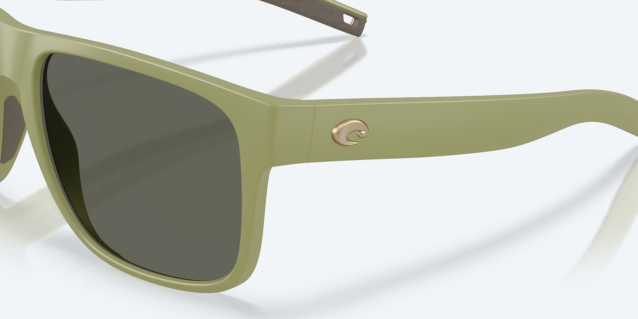 Sunglasses Costa Spearo XL XXL (59-17) with Gray lens and Matte Sitka frame Image 6 of 7