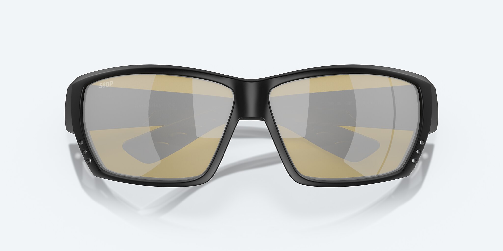 Lunettes de soleil Costa Tuna Alley XL (62-11) avec Aube argentée verre et Noir monture Image 5 de 7