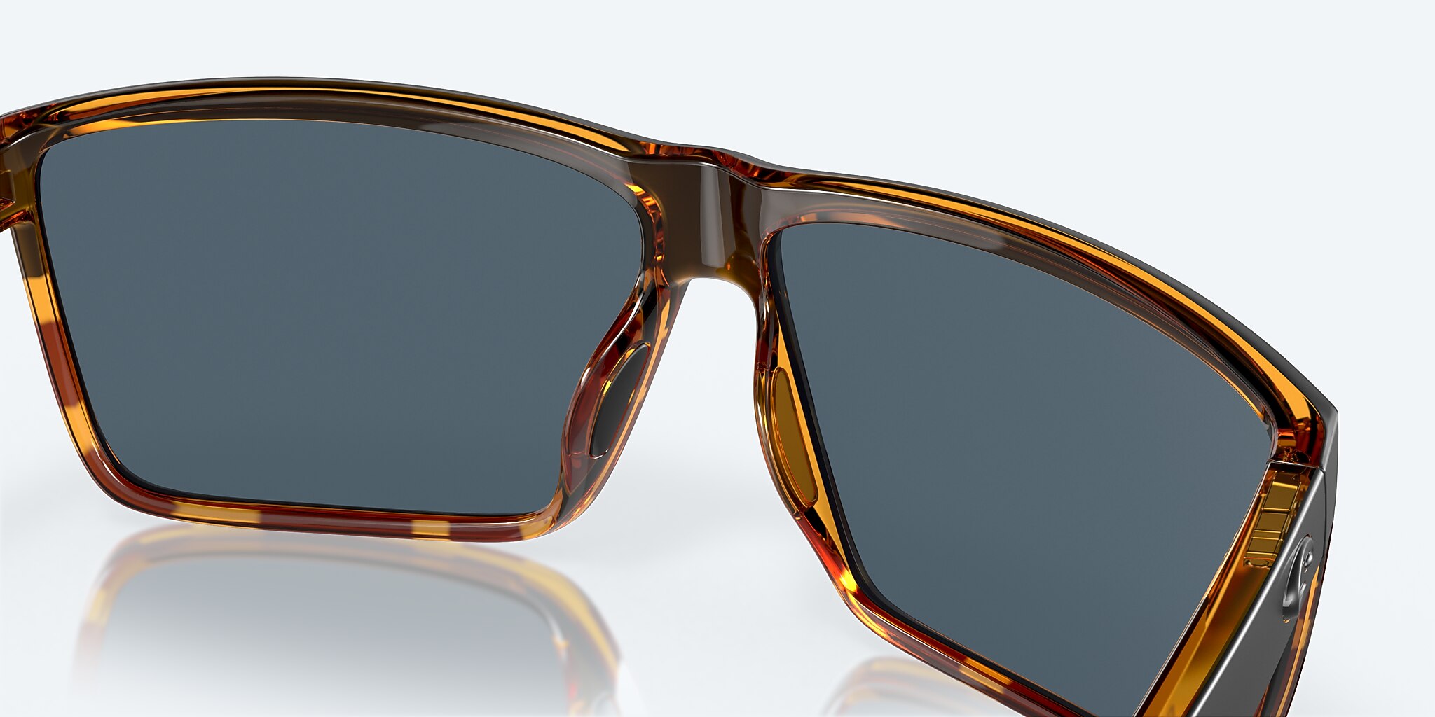 Sunglasses Costa Rincon L (63-11) with Gray lens and Black/Shiny Tortoise frame Image 7 of 7