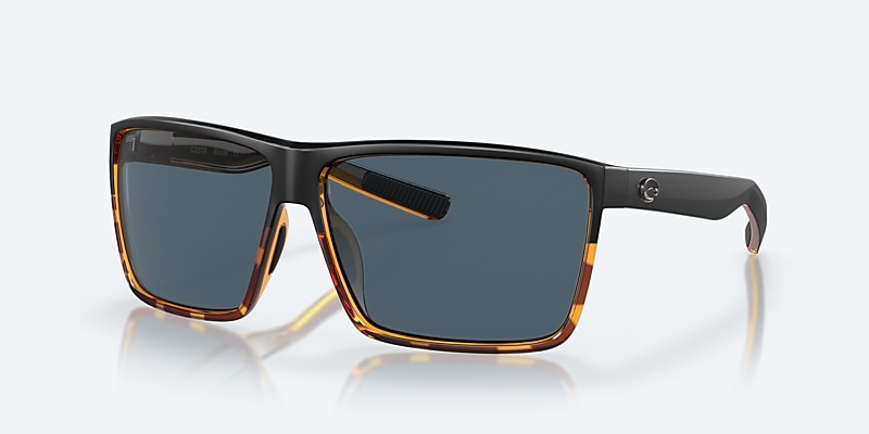 Sunglasses Costa Rincon L (63-11) with Gray lens and Black/Shiny Tortoise frame Image 1 of 7