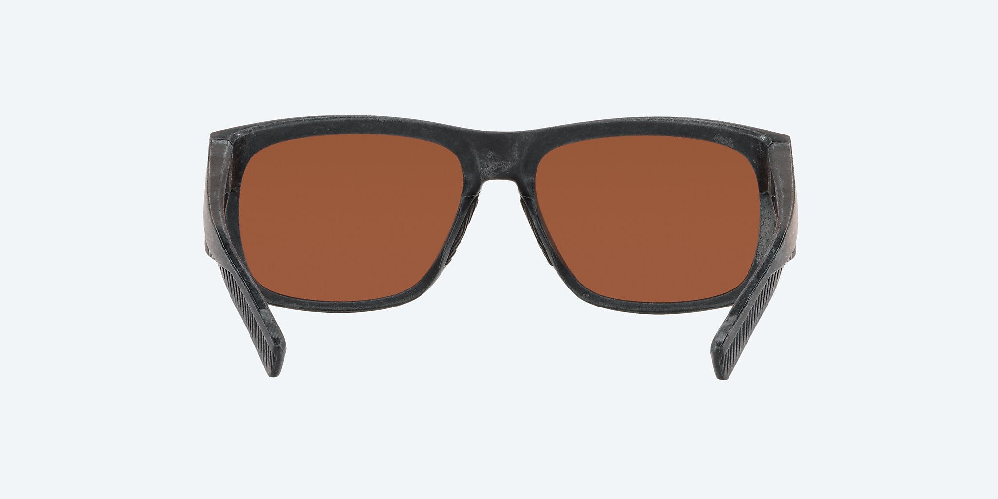Sunglasses Costa Baffin L (58-16) with Green Mirror lens and Net Gray With Gray Rubber frame Image 4 of 4