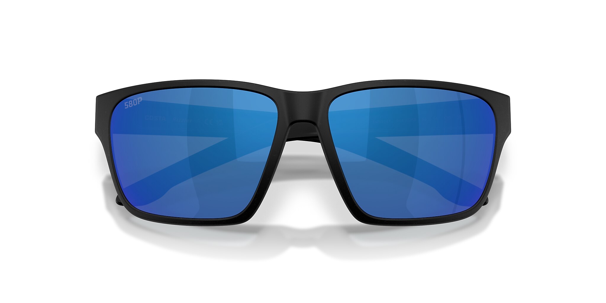 Costa Rizzler S (55-14) with Blue Mirror lenses and Netplus Black