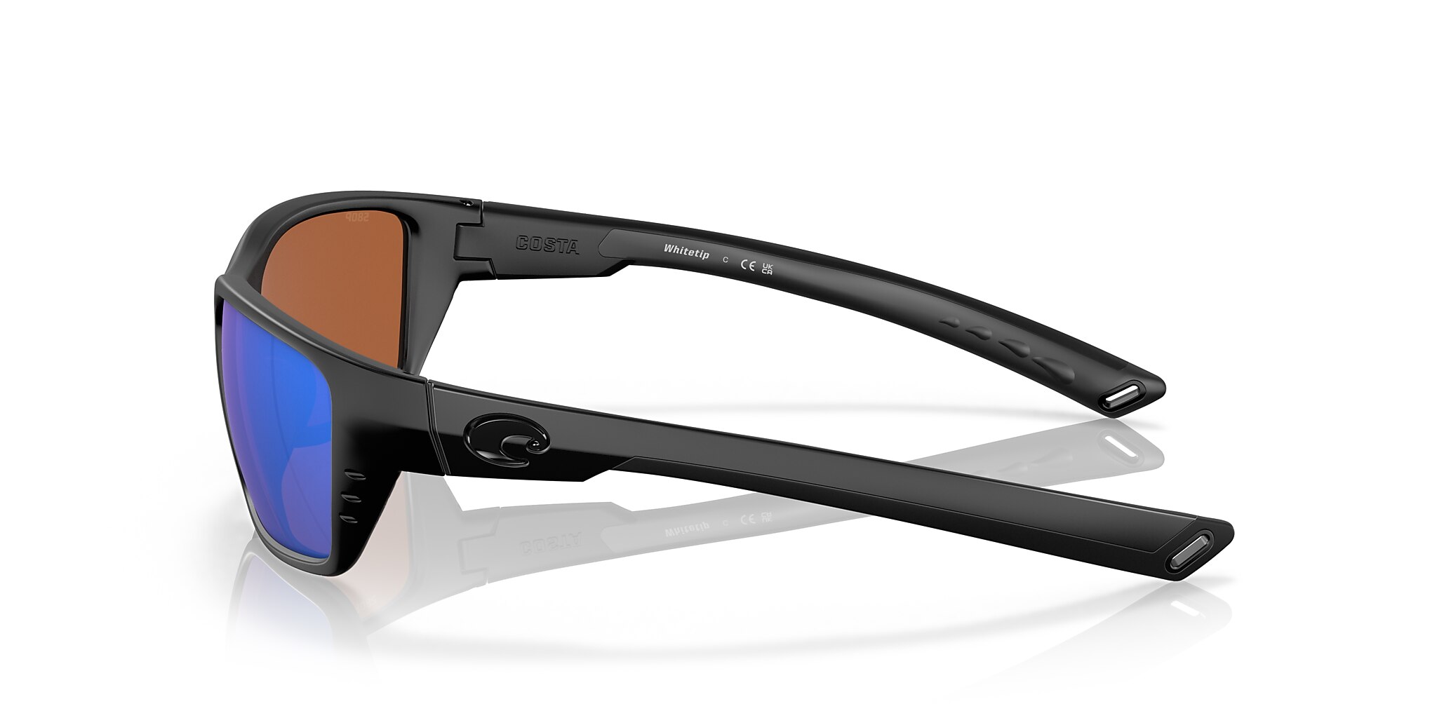 Costa Whitetip M (58-18) with Green Mirror lenses and Blackout