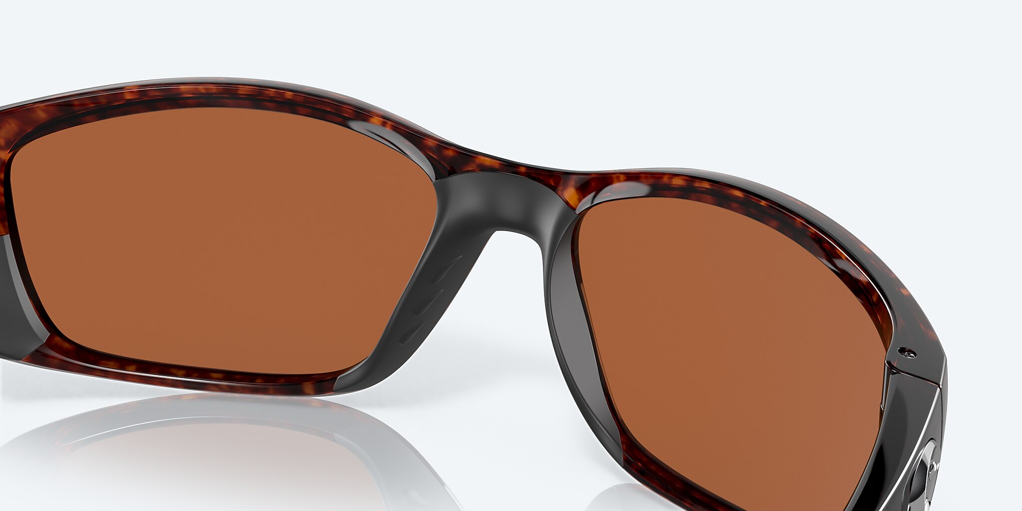 Lentes de Sol Costa Fisch XL (64-17) con Verde Espejado lente y Tipo Carey montura Imagen 7 de 7