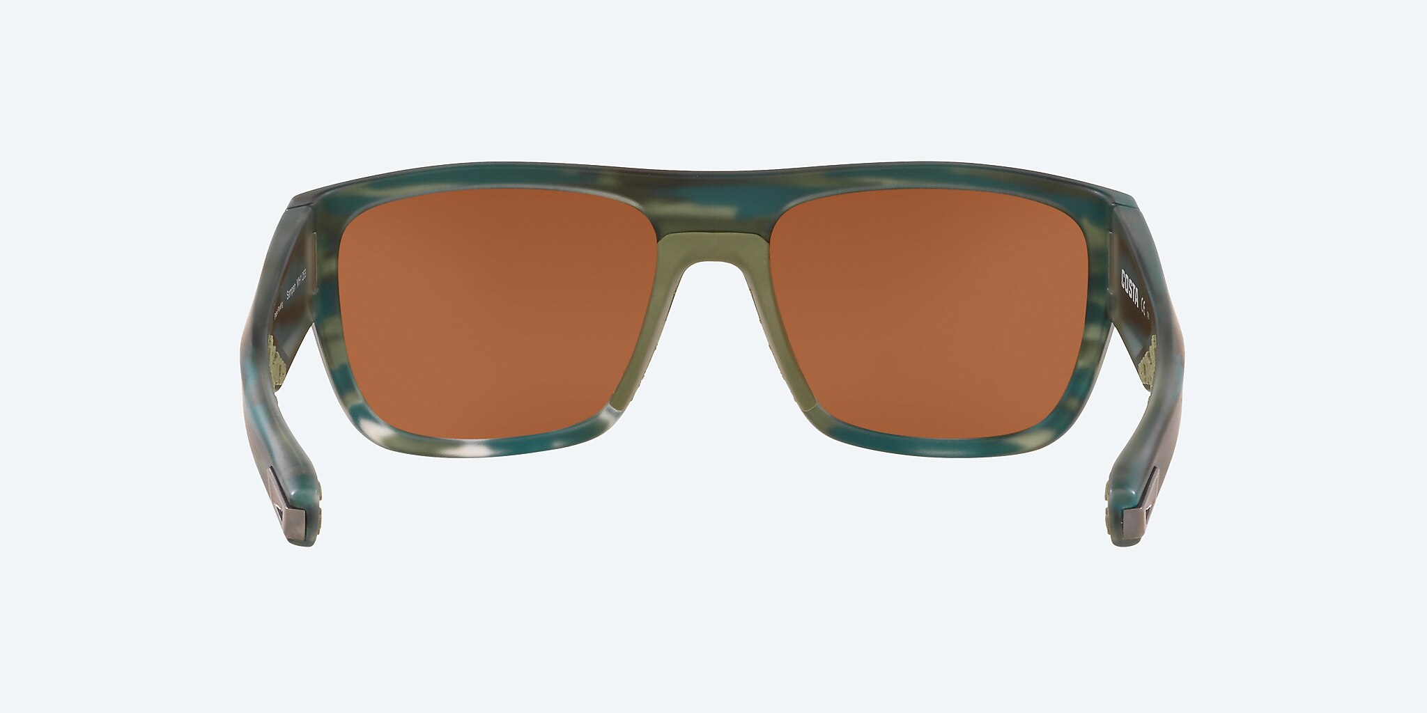 Sunglasses Costa Sampan XL (58-17) with Green Mirror lens and Matte Reef frame Image 4 of 4