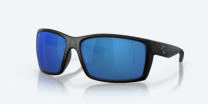 Sunglasses Costa Reefton XL (64-15) with Blue Mirror lens and Blackout frame Image 1 of 7