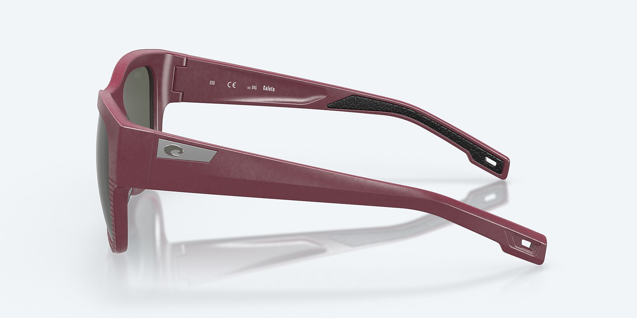 Sunglasses Costa Caleta XL (55-19) with Gray lens and Net Plum frame Image 3 of 8