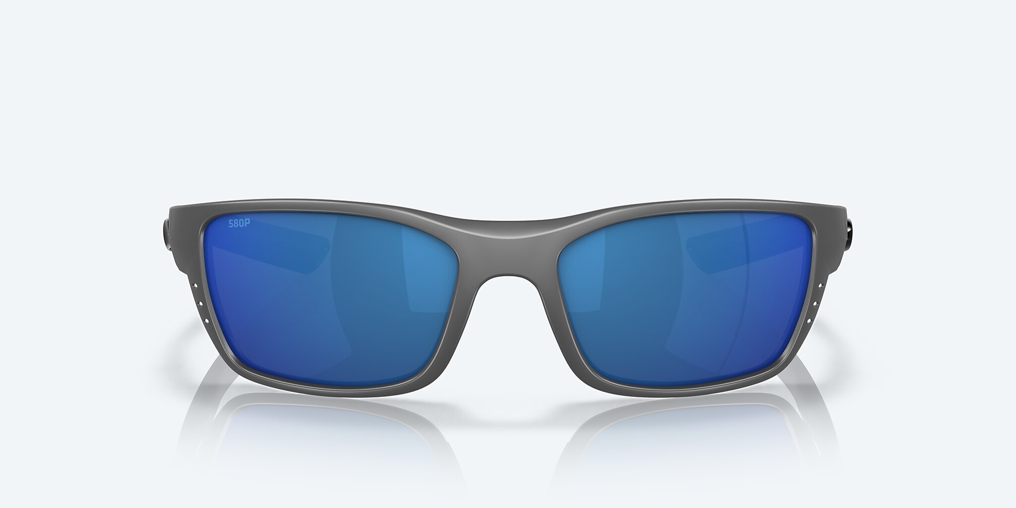 Sunglasses Costa Whitetip M (58-18) with Blue Mirror lens and Matte Gray frame Image 2 of 7