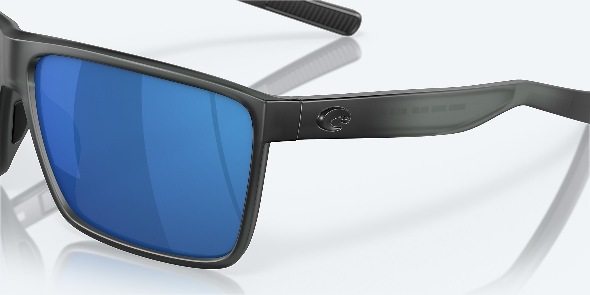 Sunglasses Costa Rincon L (63-11) with Blue Mirror lens and Matte Smoke Crystal frame Image 6 of 7