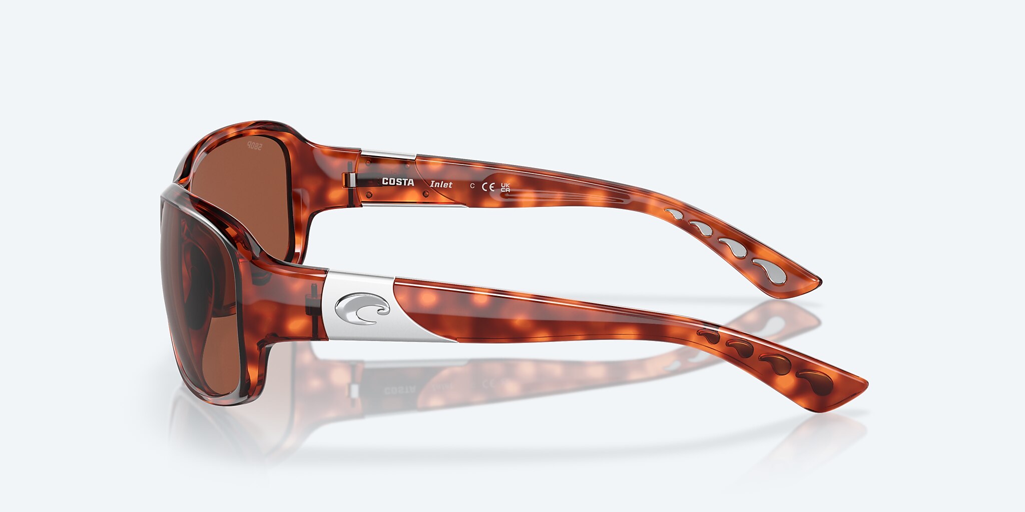 Lentes de Sol Costa Inlet S (58-14) con Cobre lente y Tipo Carey montura Imagen 3 de 7