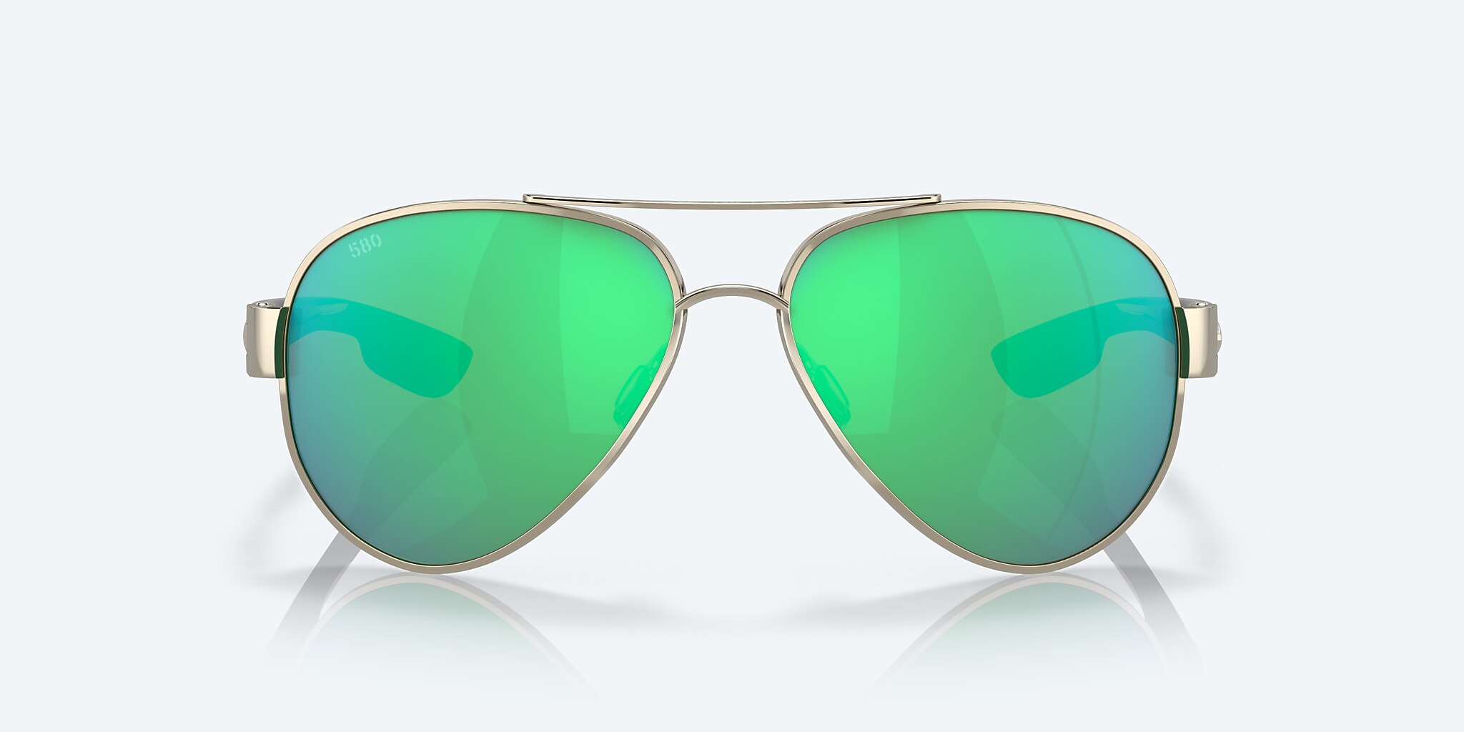 Sunglasses Costa South Point L (59-14) with Green Mirror lens and Rose Gold frame Image 2 of 7