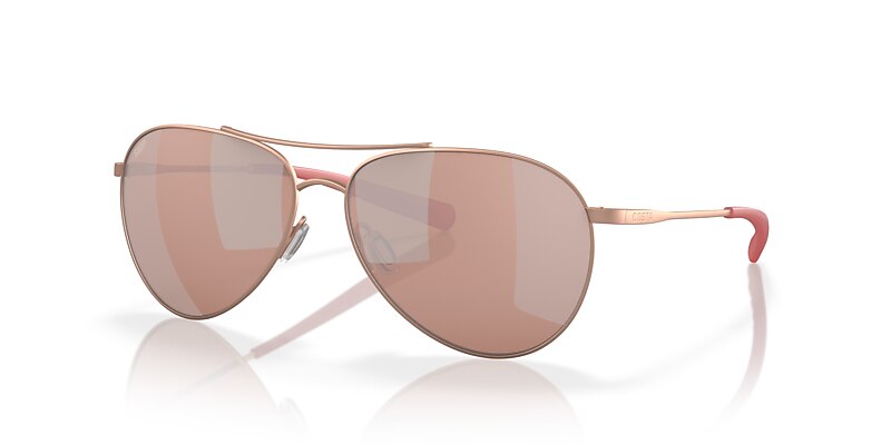 Costa Piper L (58-14) with Copper Silver Mirror lenses and Satin