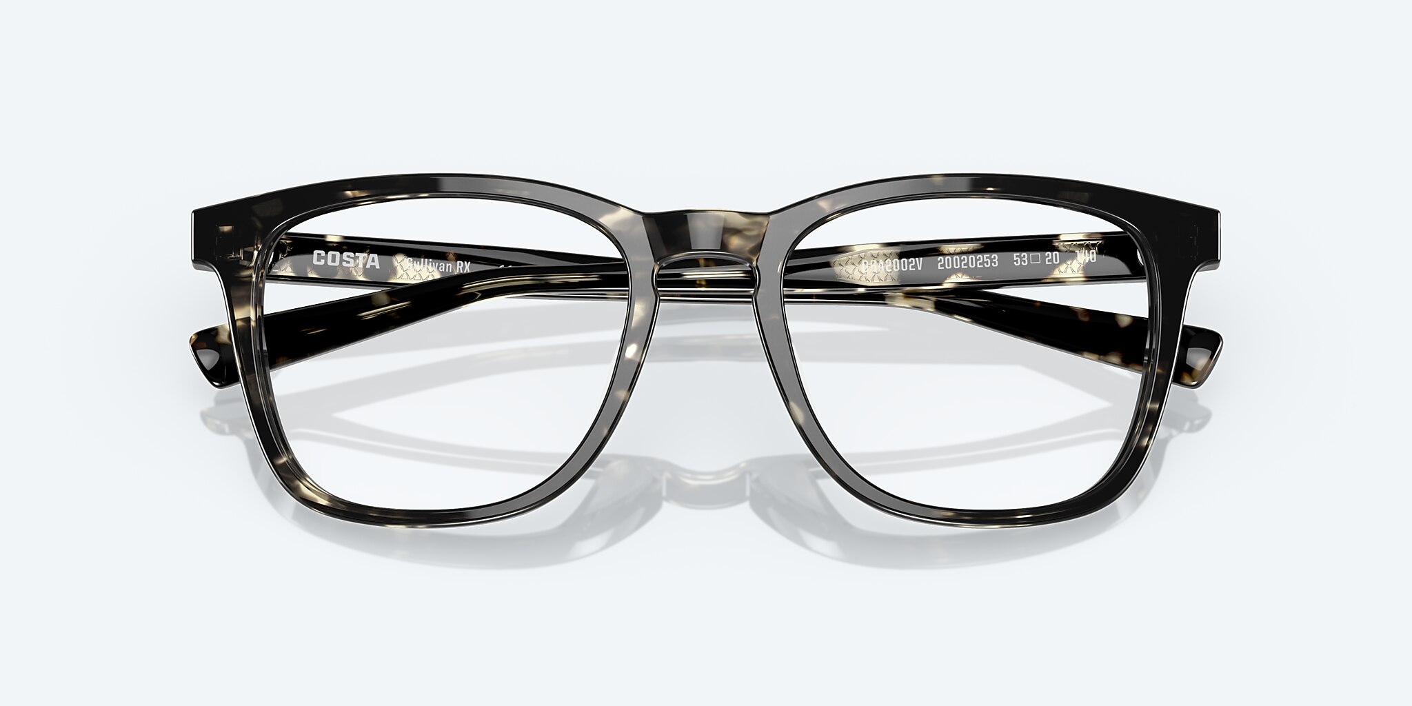 Eyeglasses Costa Sullivan RX M (53-20) with Demo Lens lens and Black Kelp frame Image 5 of 8