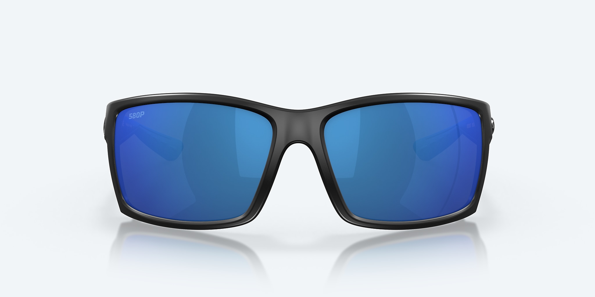 Sunglasses Costa Reefton XL (64-15) with Blue Mirror lens and Blackout frame Image 2 of 7