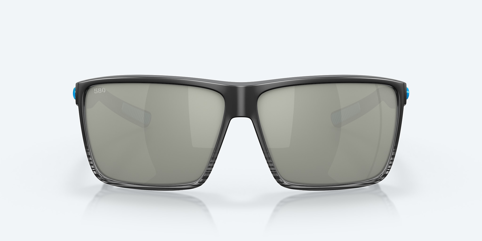 Lunettes de soleil Costa Rincon L (63-11) avec Gris argenté verre et Dégradé cristal fumée mat monture Image 2 de 7
