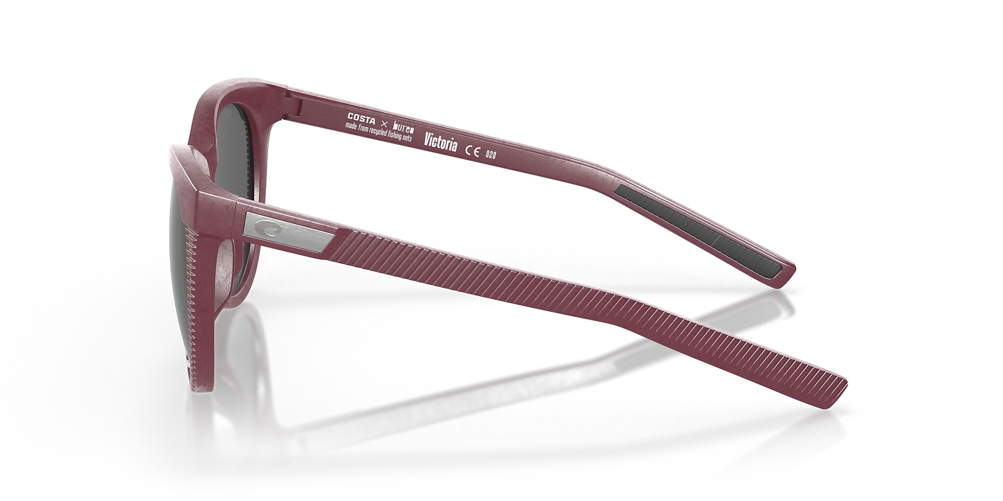 Costa Victoria S (56-19) with Gray lenses and Net Plum frame
