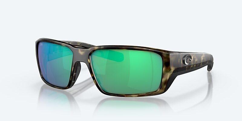 Sunglasses Costa Fantail PRO L (60-15) with Green Mirror lens and Matte Wetlands frame Image 1 of 8