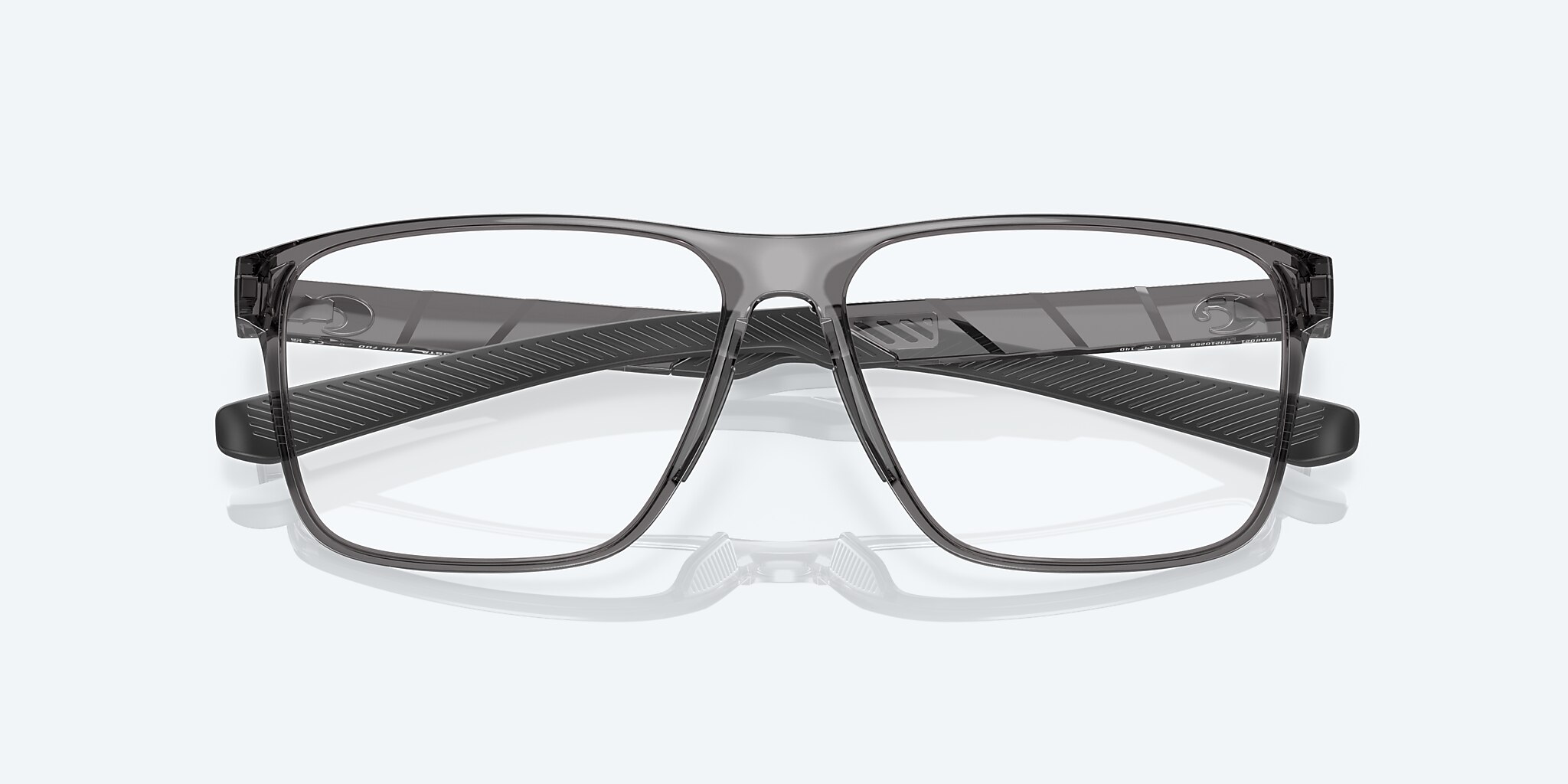 Eyeglasses Costa Ocean Ridge 700 S (53-14) with Demo Lens lens and Grey Crystal frame Image 5 of 7