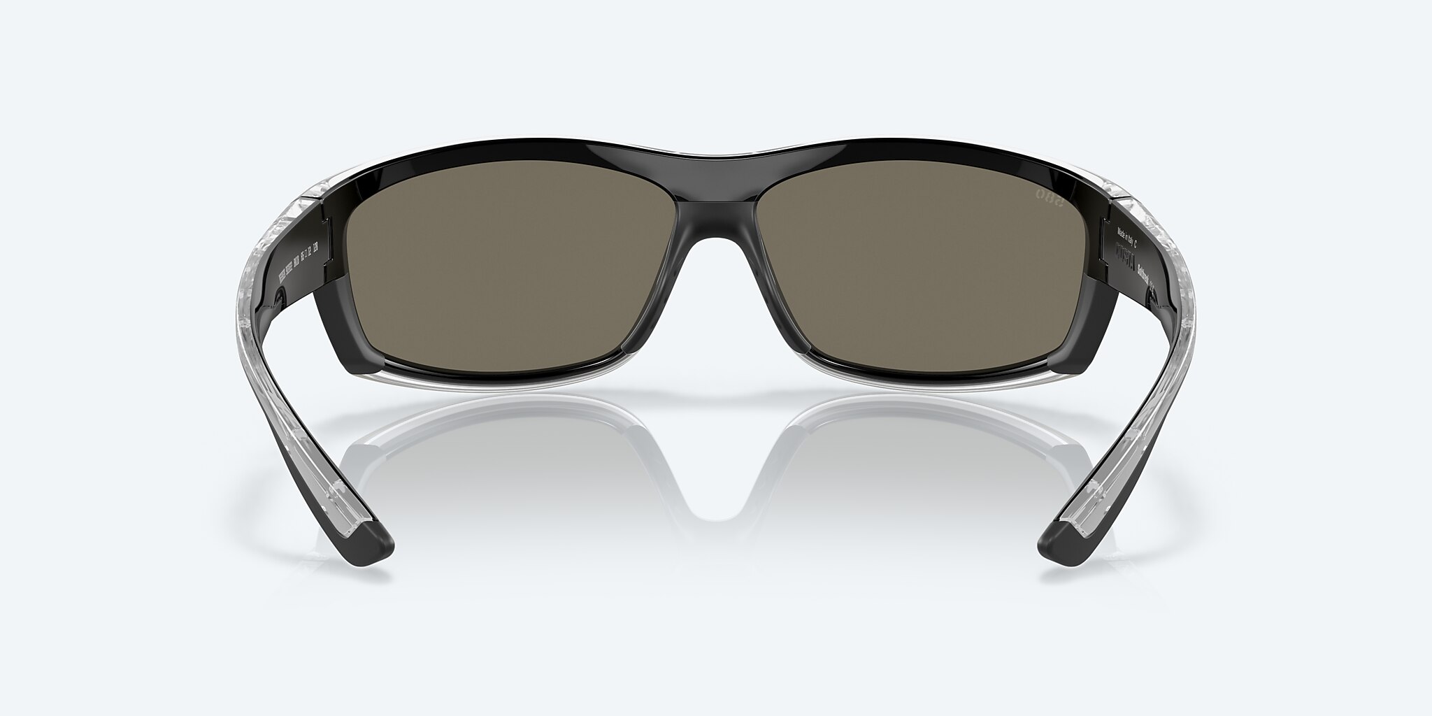Lunettes de soleil Costa Saltbreak L (65-12) avec Effet miroir bleu verre et Argent monture Image 4 de 7