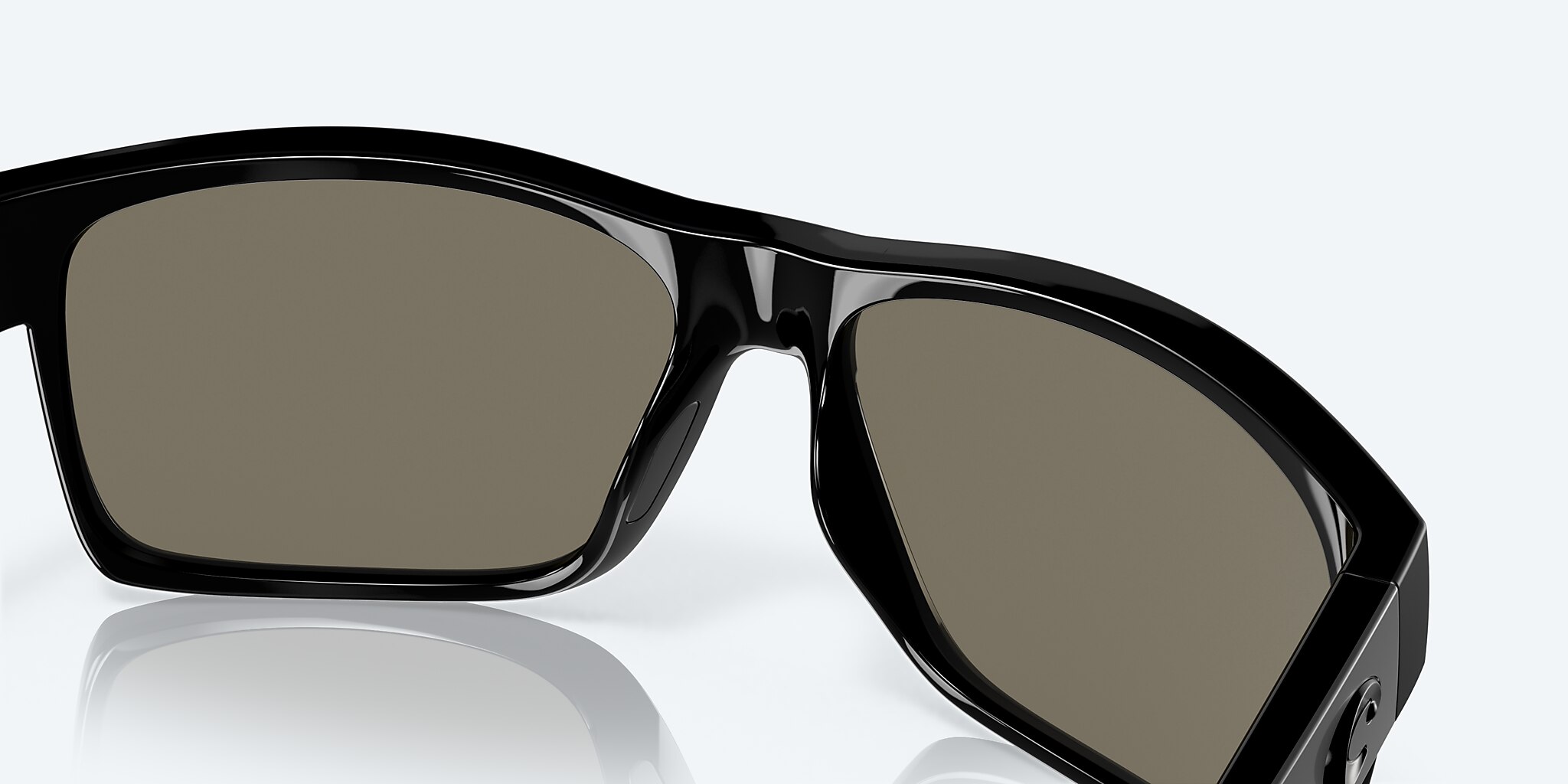 Sunglasses Costa Half Moon M (60-14) with Blue Mirror lens and Shiny Black frame Image 7 of 7