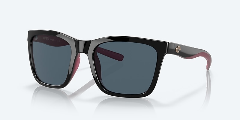 Lentes de Sol Costa Panga XXL (56-20) con Gris lente y Negro Brillante/Cristal/Fucsia montura Imagen 1 de 7
