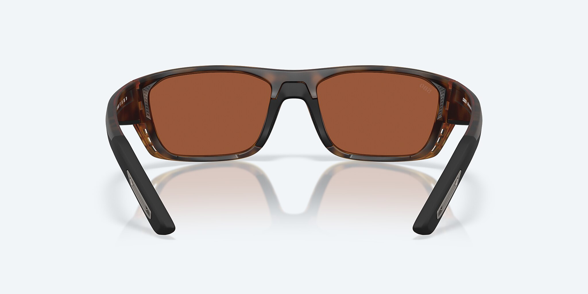 Sunglasses Costa Whitetip PRO M (57-18) with Green Mirror lens and Matte Tortoise frame Image 4 of 7