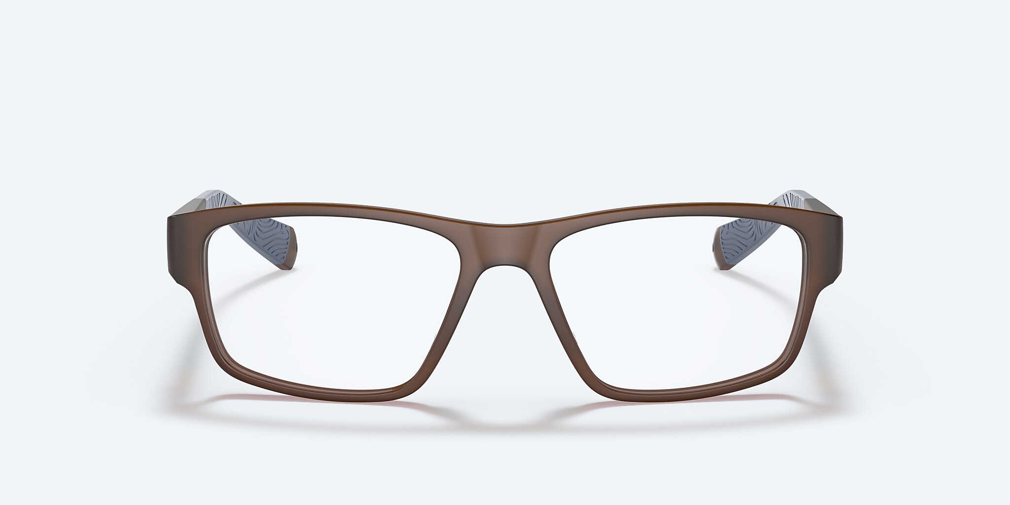 Lunettes de vue Costa Ocean Ridge 301 XL (57-16) avec Verres de Démonstration verre et Brun profond translucide monture Image 2 de 5