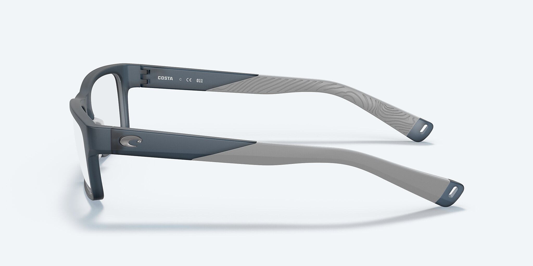 Eyeglasses Costa Ocean Ridge 310 M (53-17) with Demo Lens lens and Pacific Blue frame Image 3 of 5