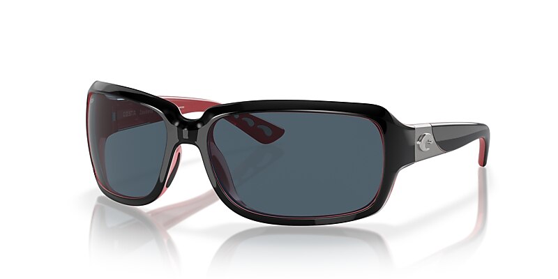 Costa Isabela M (64-16) with Gray lenses and Black Coral frame