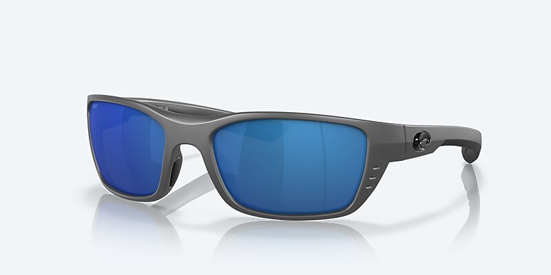 Sunglasses Costa Whitetip M (58-18) with Blue Mirror lens and Matte Gray frame Image 1 of 7