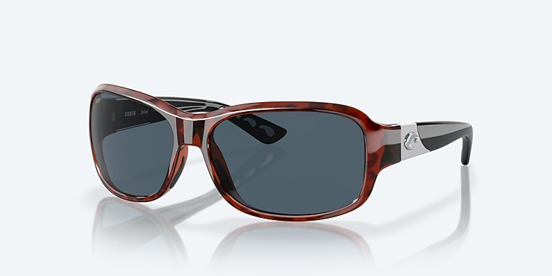 Sunglasses Costa Inlet S (58-14) with Gray lens and Retro Tortoise frame Image 1 of 7
