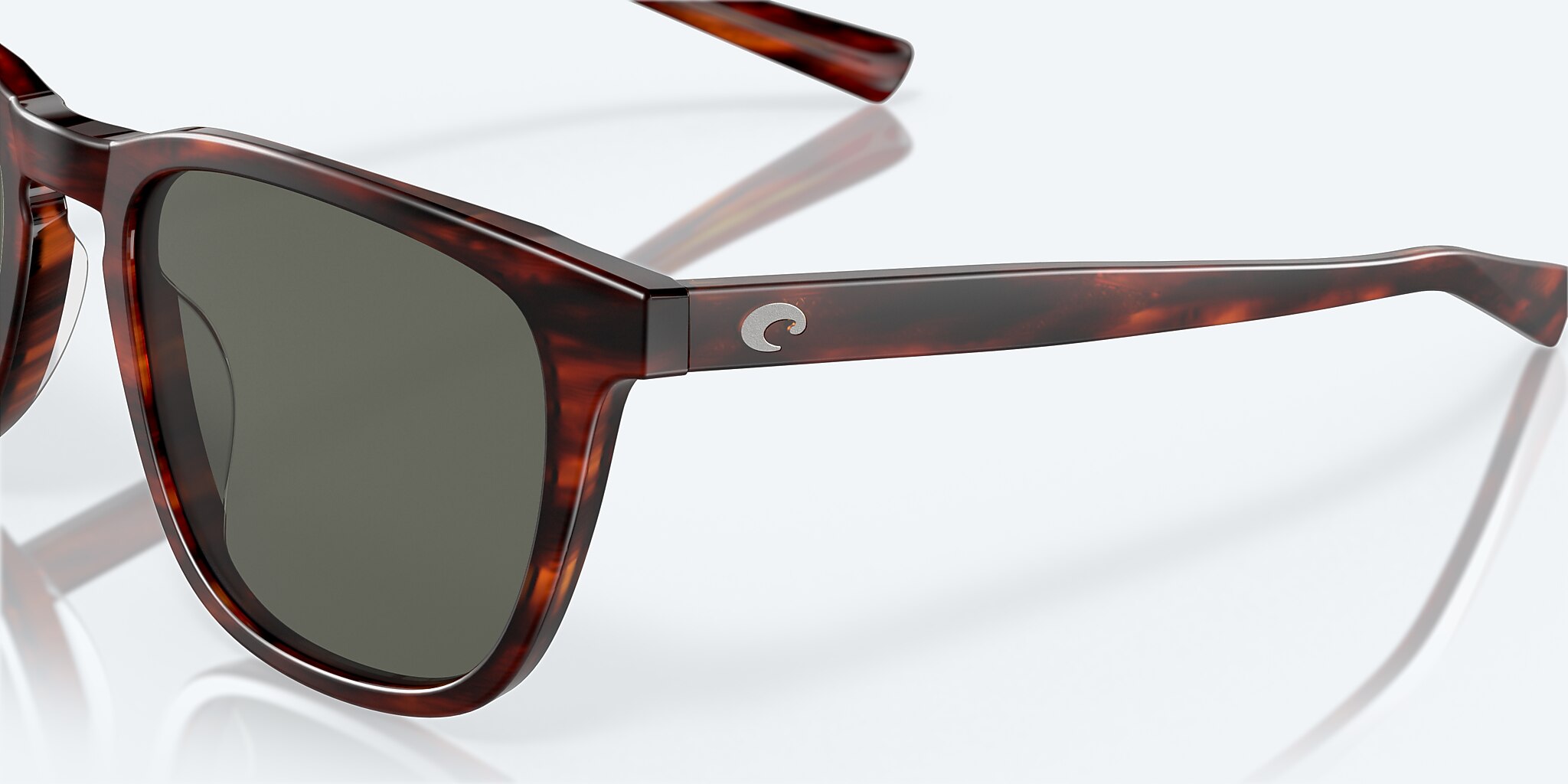 Sunglasses Costa Sullivan M (53-19) with Gray lens and Matte Tortoise frame Image 6 of 8