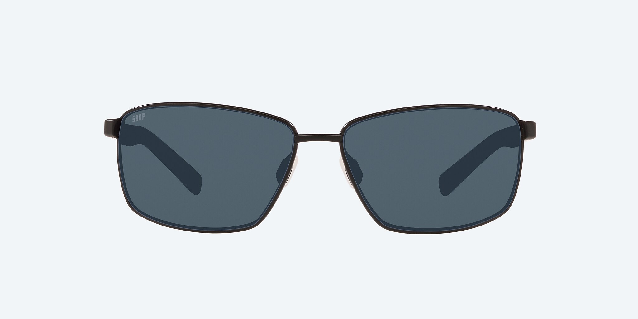 Sunglasses Costa Ponce XL (63-15) with Gray lens and Matte Black frame Image 2 of 4