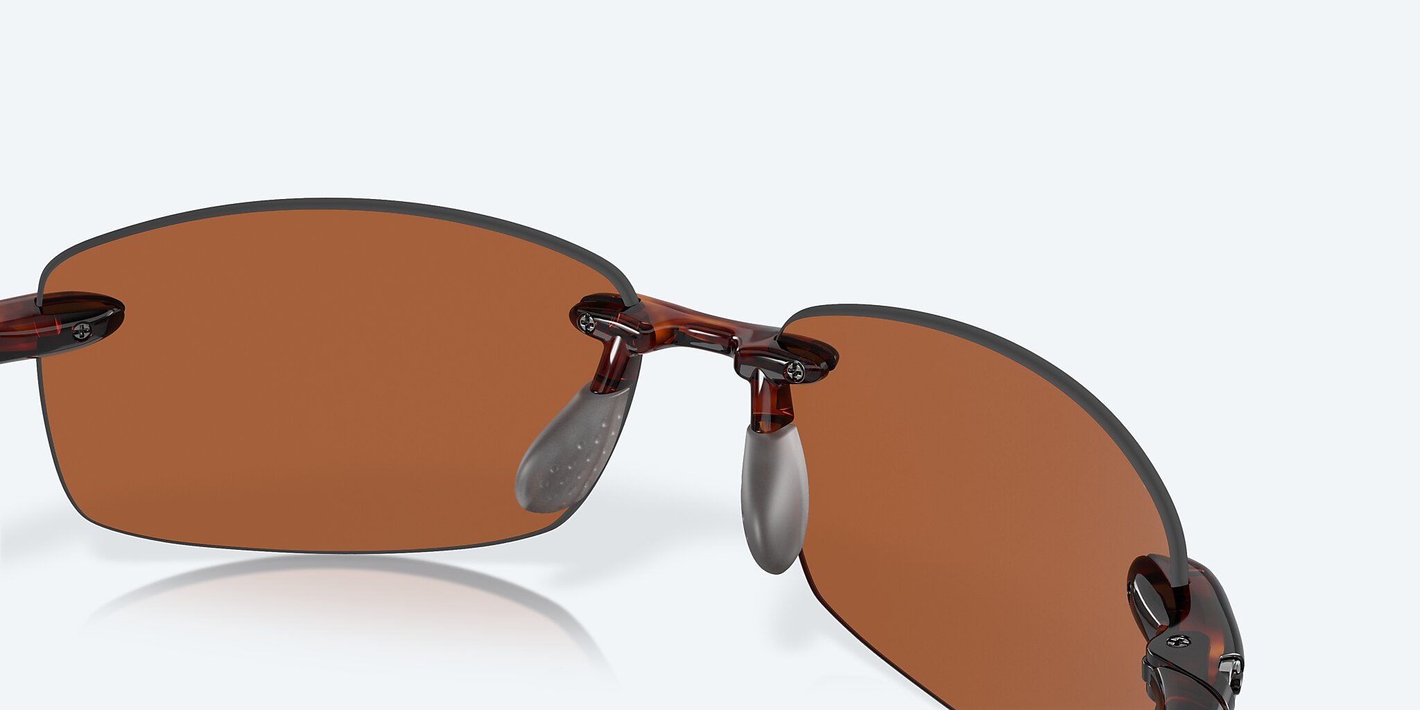 Sunglasses Costa Ballast M (60-15) with Green Mirror lens and Tortoise frame Image 7 of 7