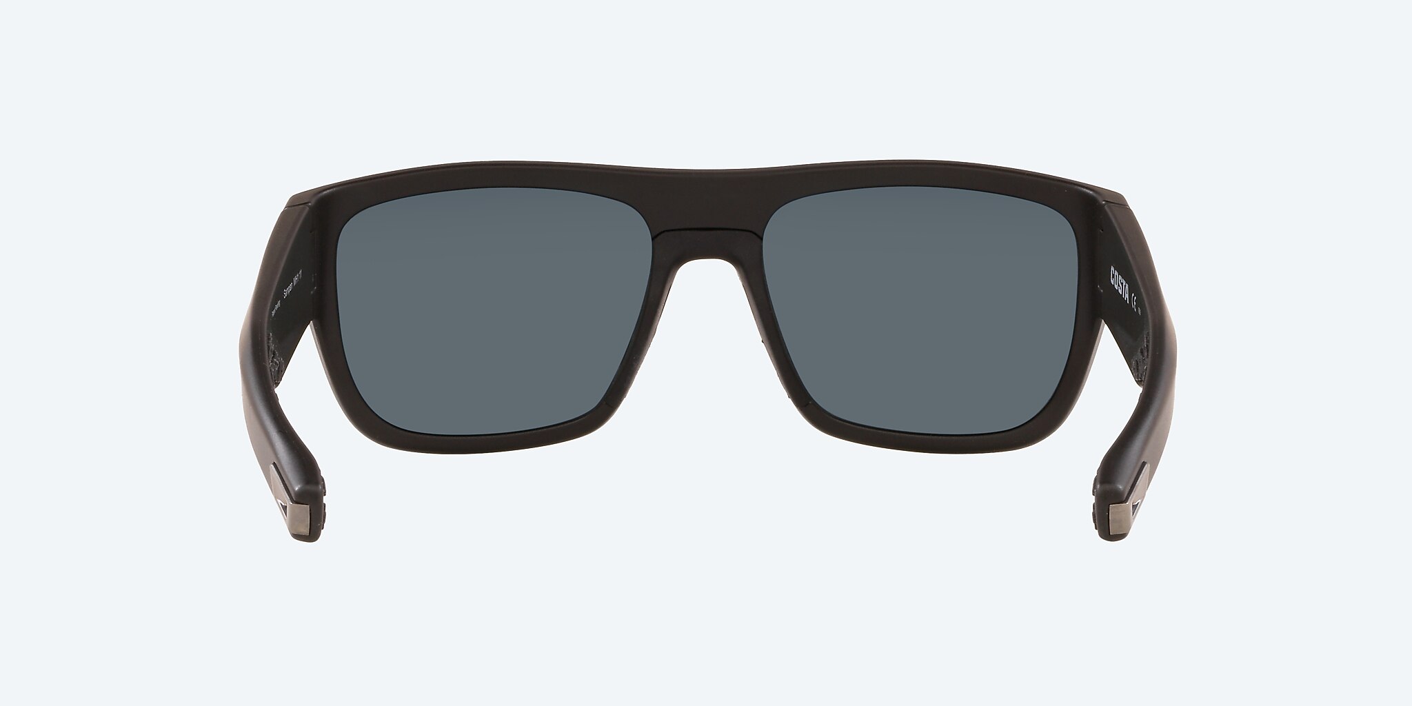 Sunglasses Costa Sampan XL (58-17) with Blue Mirror lens and Matte Black frame Image 4 of 4