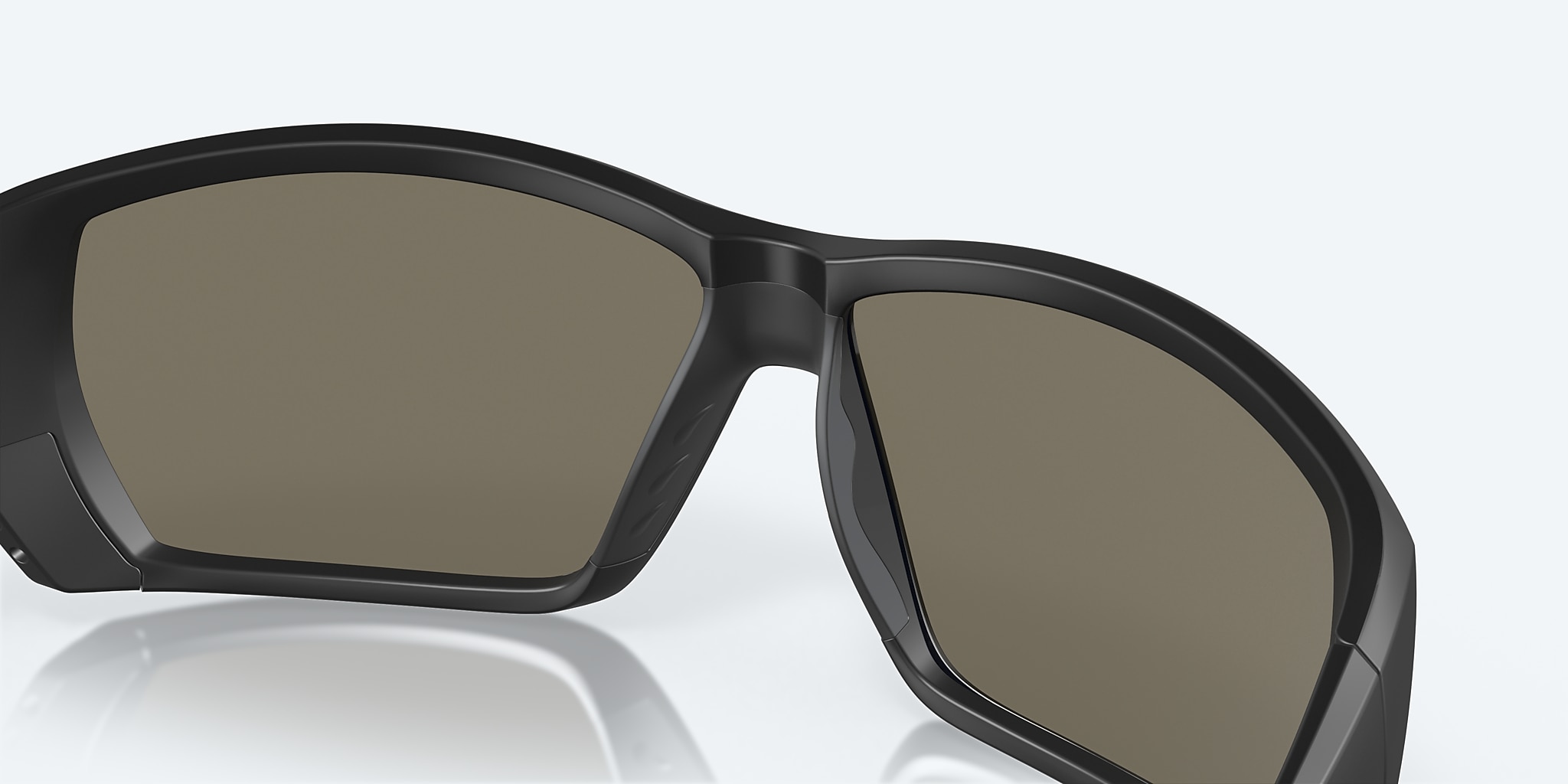 Sunglasses Costa Tuna Alley XL (62-11) with Blue Mirror lens and Blackout frame Image 7 of 7