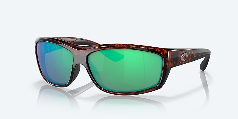 Sunglasses Costa Saltbreak L (65-12) with Green Mirror lens and Tortoise frame Image 1 of 7