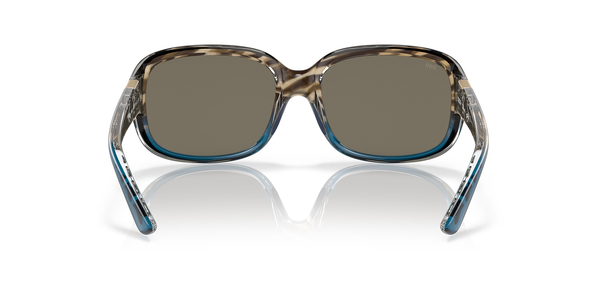 Costa Gannet M (58-17) with Blue Mirror lenses and Shiny Wahoo