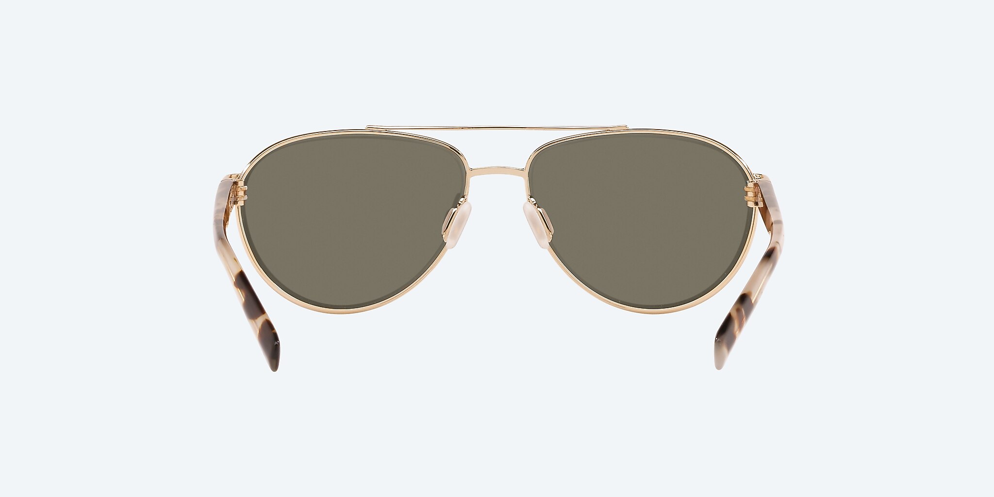 Sunglasses Costa Fernandina S (57-15) with Blue Mirror lens and Brushed Gold frame Image 4 of 4
