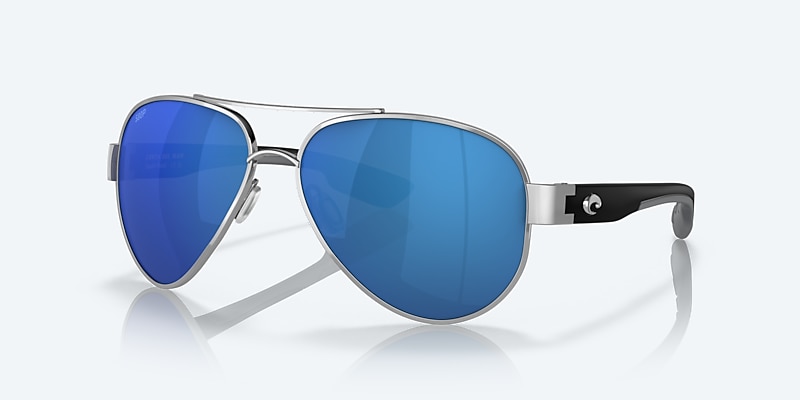 Lunettes de soleil Costa South Point L (59-14) avec Effet miroir Bleu verre et Palladium monture Image 1 de 7