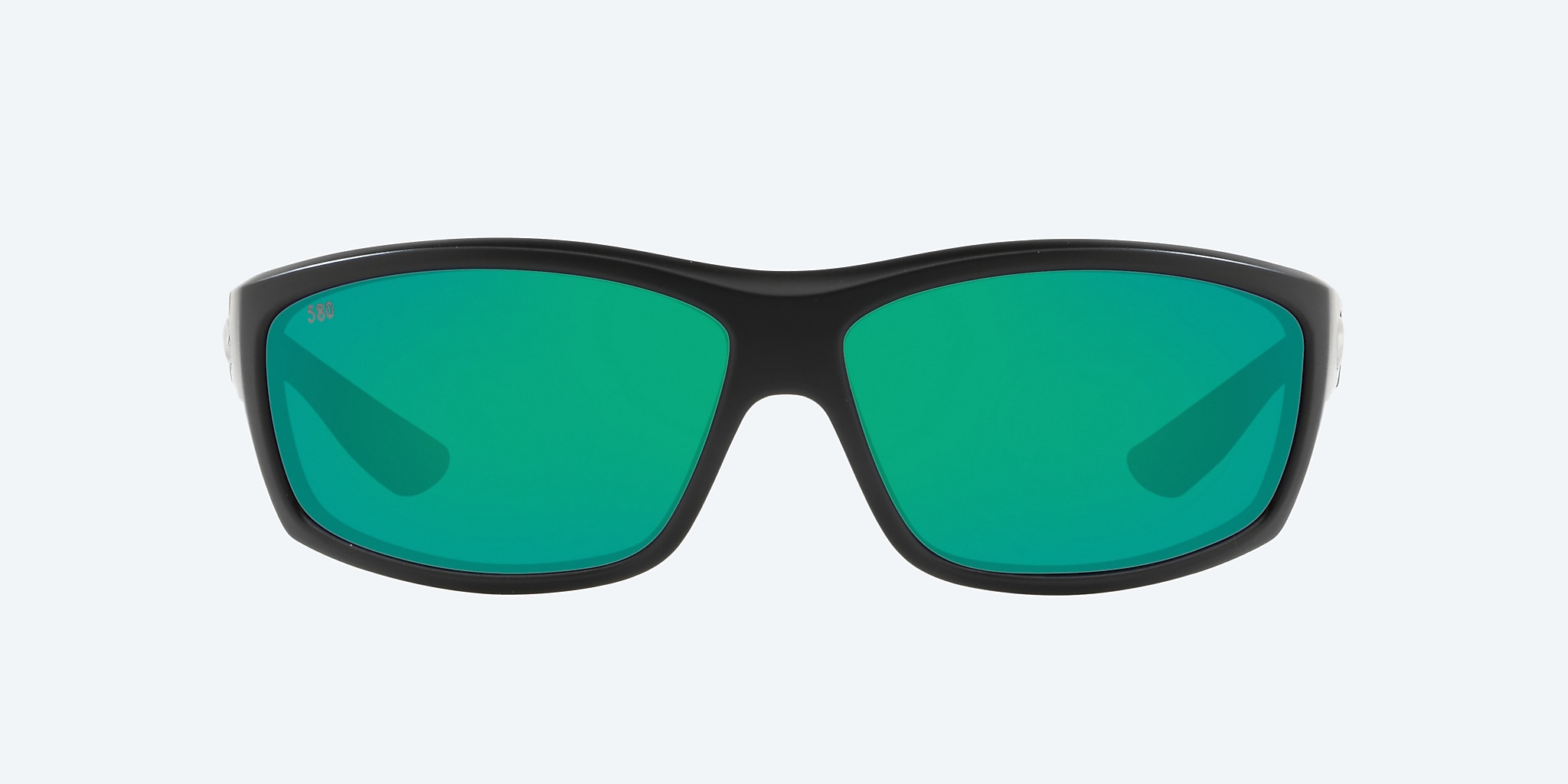 Lunettes de soleil Costa Saltbreak L (65-12) avec Effet miroir Vert verre et Noir mat monture Image 2 de 4