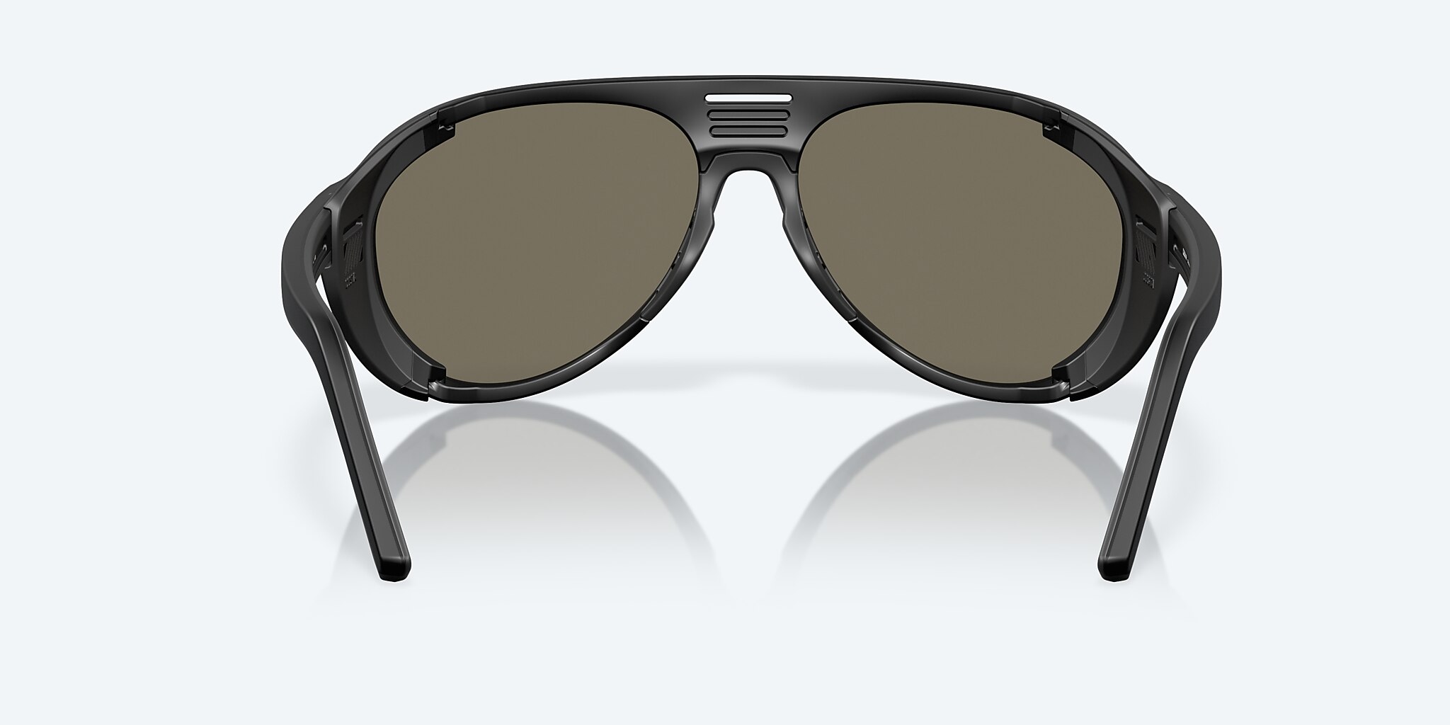 Sunglasses Costa Grand Catalina XL (59-15) with Blue Mirror lens and Matte Black frame Image 4 of 7