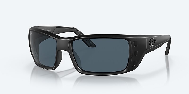 Sunglasses Costa Permit XL (63-16) with Gray lens and Blackout frame Image 1 of 7