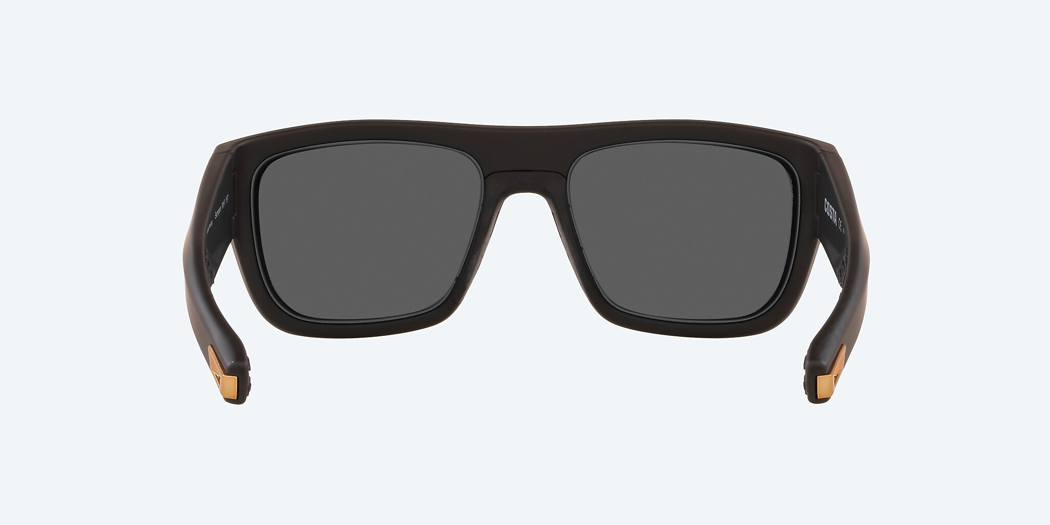 Sunglasses Costa Sampan XL (58-17) with Gray Silver Mirror lens and Matte Black Ultra frame Image 4 of 4