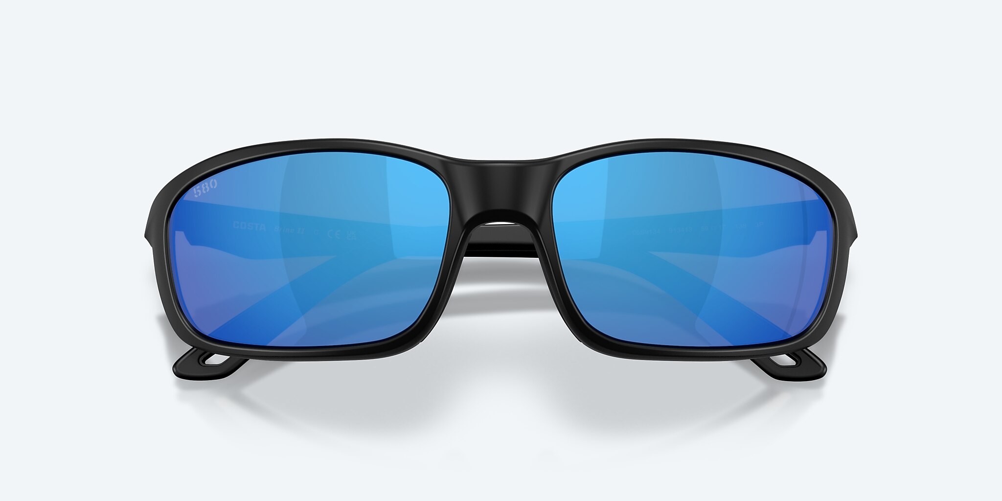 Sunglasses Costa Brine II M (59-17) with Blue Mirror lens and Americas 250th Tuna Flag frame Image 7 of 10